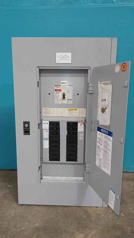Eaton Cutler Hammer PRL1a 3 Phase Panelboard 125A Main ED3125 225A Max 2x 70A
