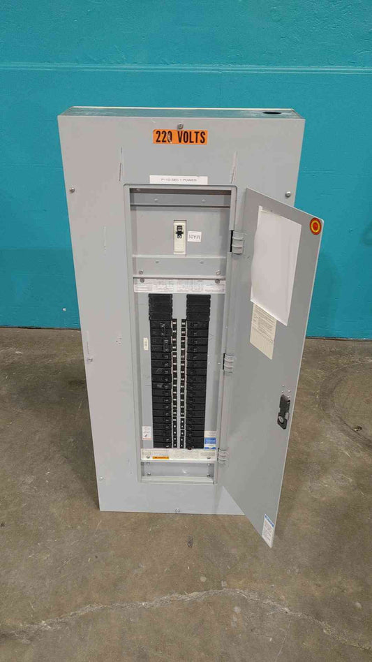 Challenger PowerMaster 125A 208Y/120V 3 Phase Panelboard 125 Amp Main 34 Breakers