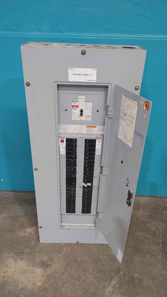 Cutler-Hammer PRL2A 225A Main 480Y/277V 3 Phase 42 Ckt Lighting Panelboard Loaded