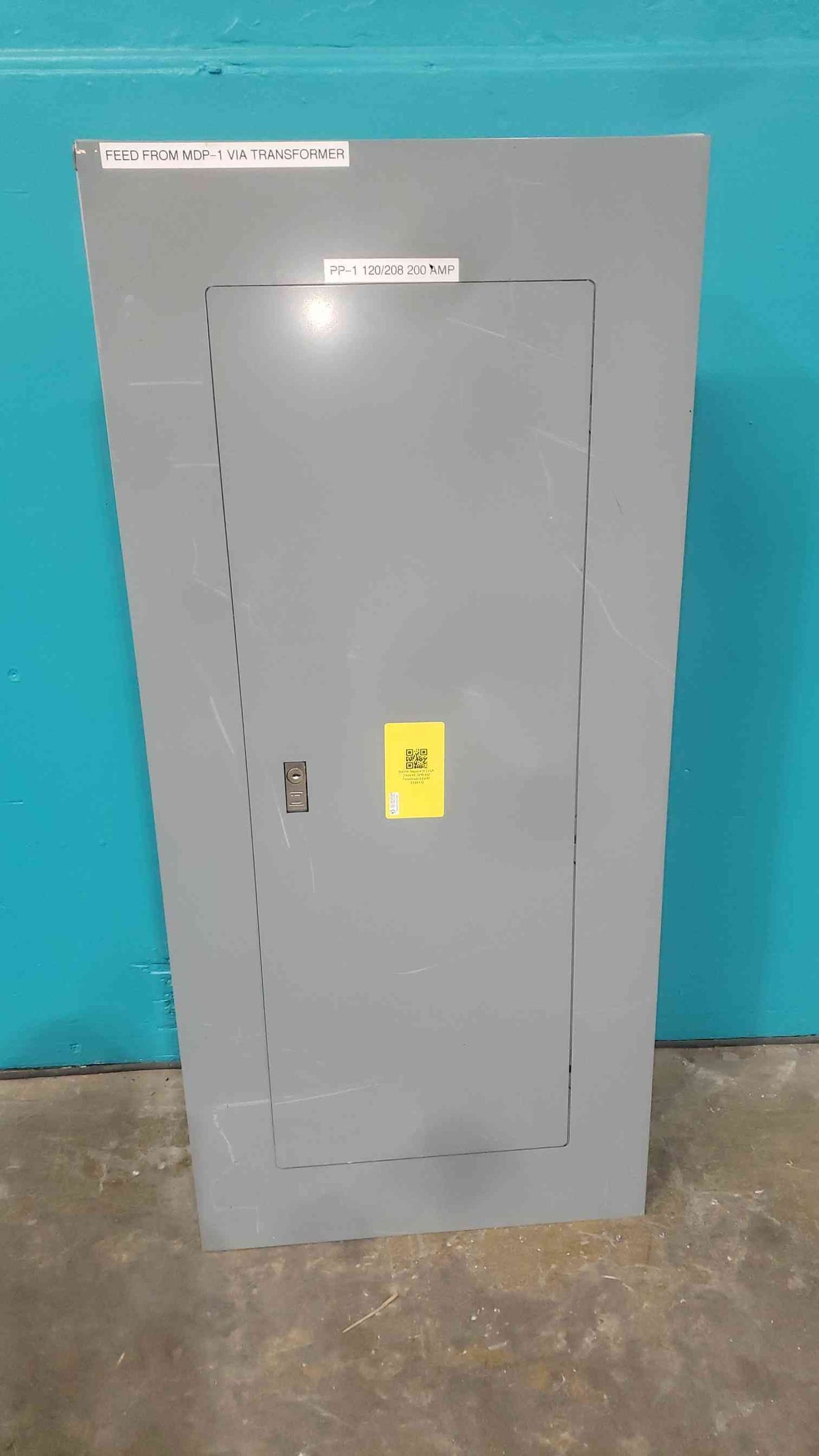 Square D NQ 3 Phase Panelboard 225A Max 200A Main 2x 100A 60A 3-Pole QOB NQ430L2C