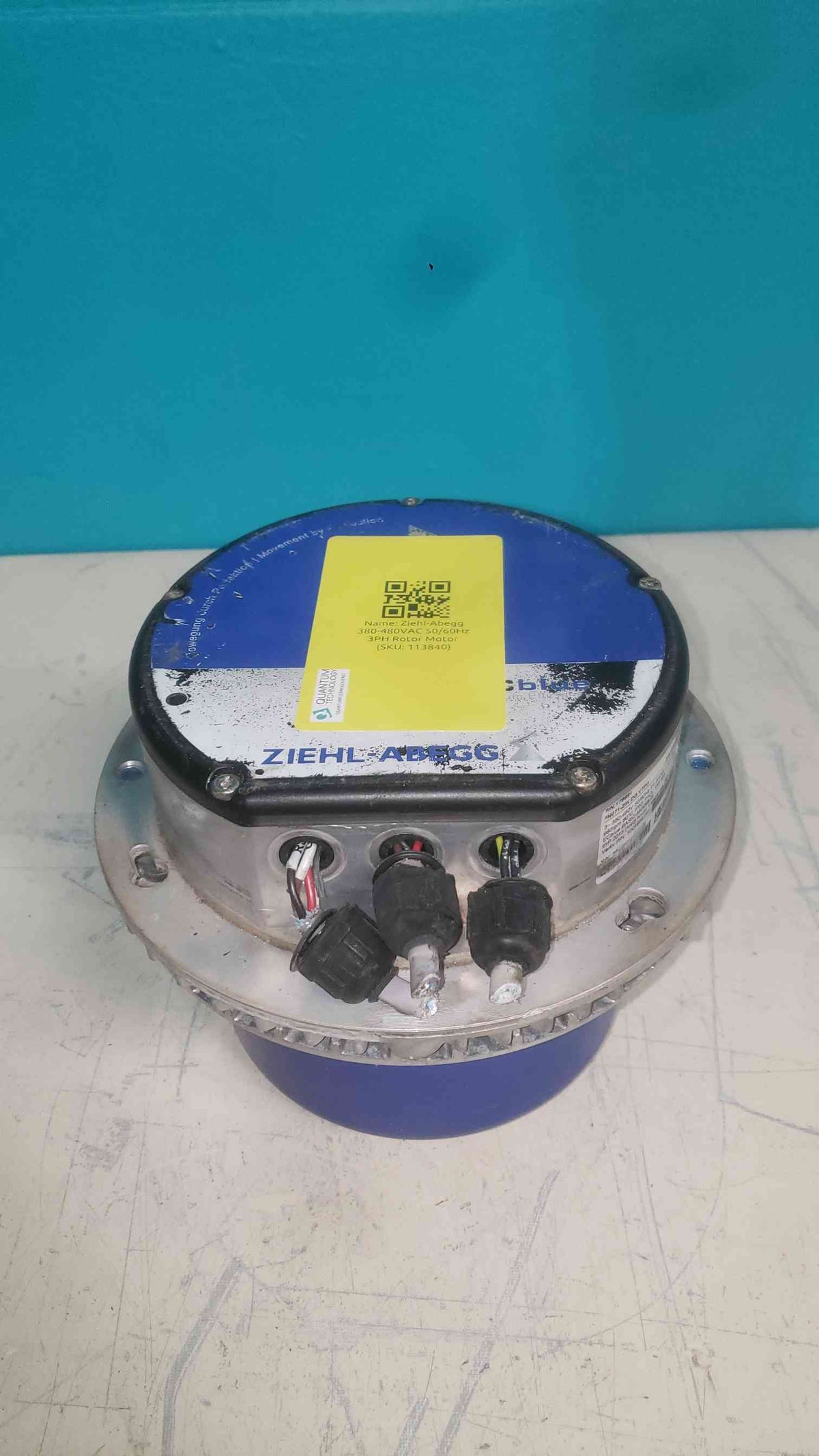 Ziehl-Abegg ECblue Motor Drive FN071-ZIK.DG.V7P3 Vertiv 10019581P1 480V 3PH Modbus