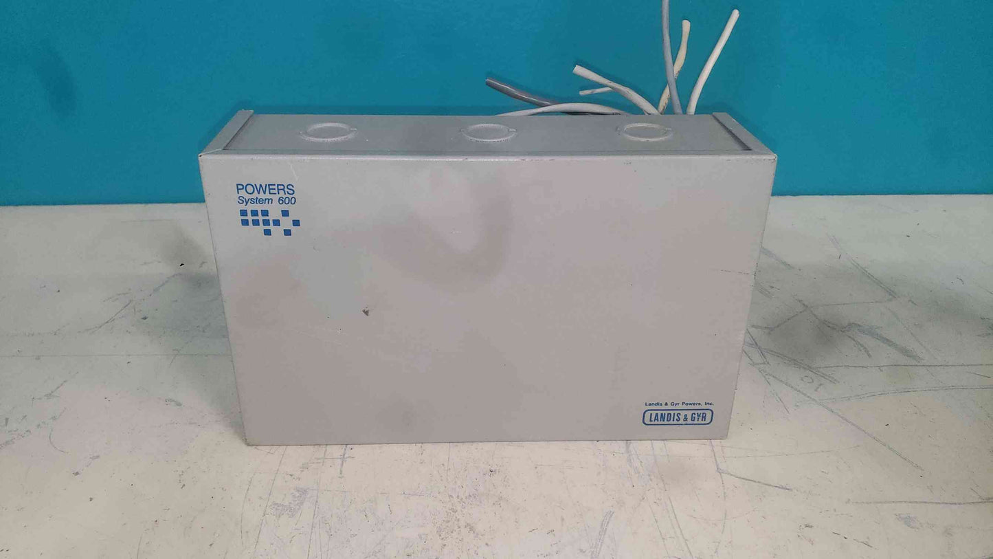 Siemens Landis & Gyr Powers System 600 Fume Hood Controller Enclosure 537-899