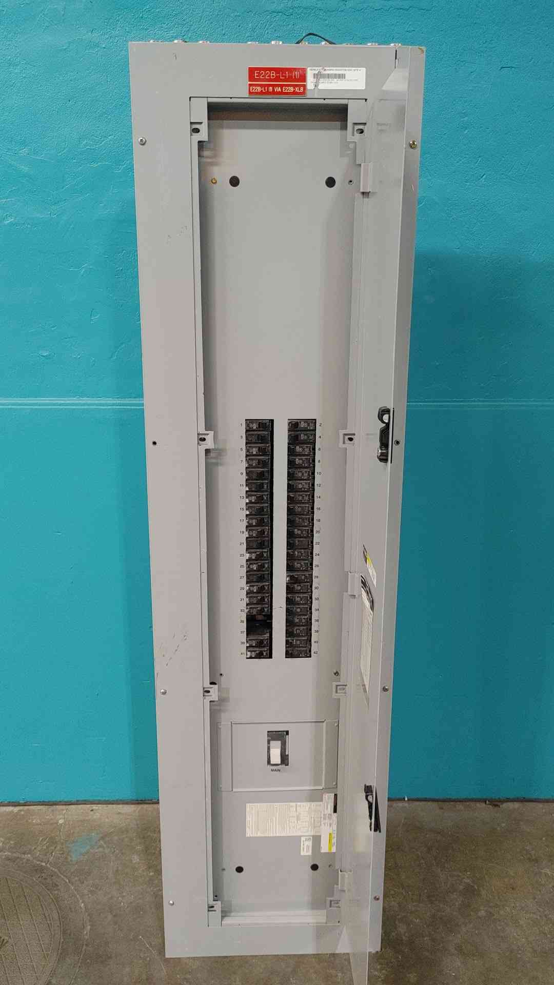 GE A-Series II 400A Panelboard 208Y/120V 3PH 42 Circuit 400 Amp Main 40x 20A Breaker