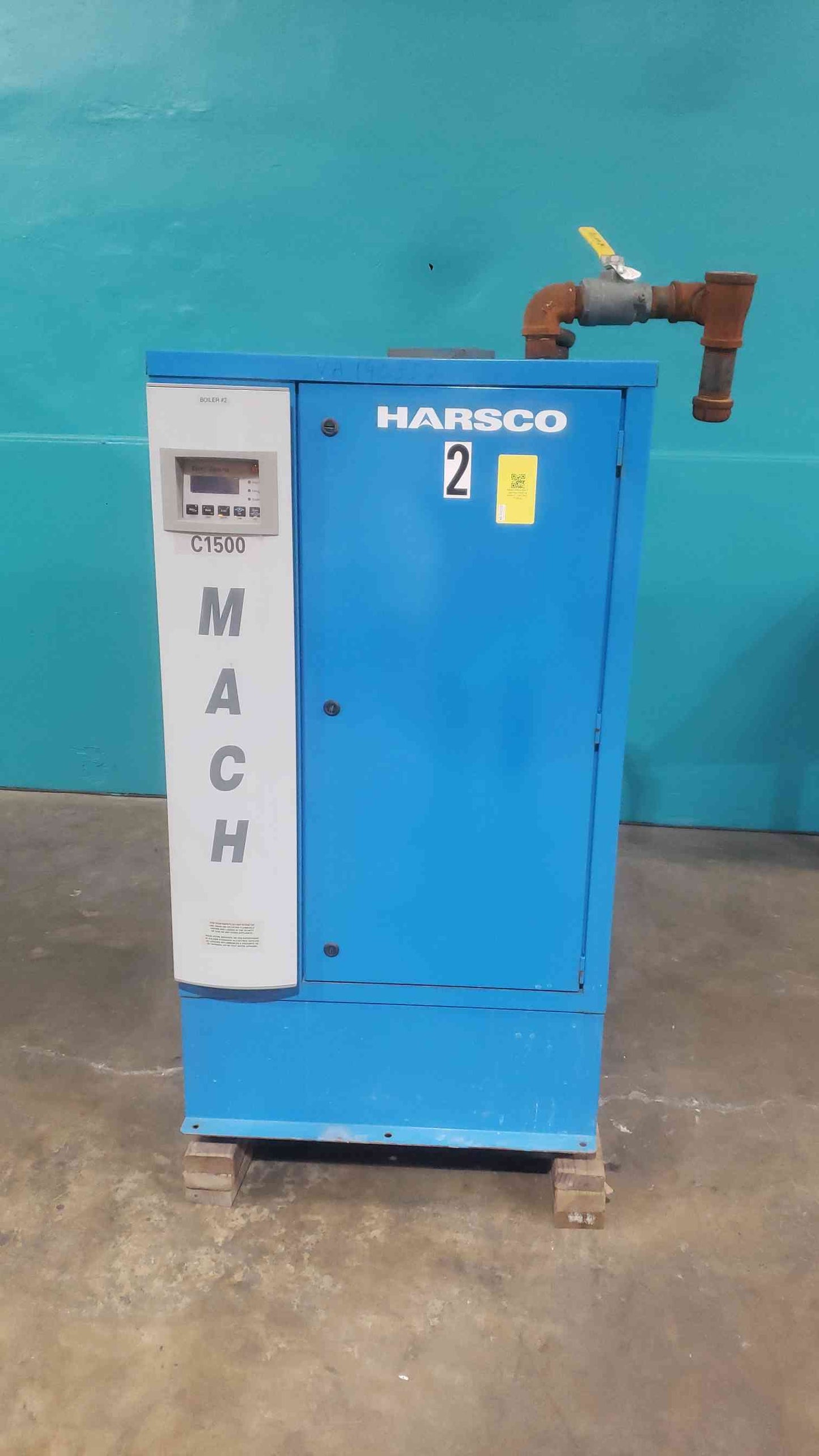 Patterson-Kelley MACH C-1500 Condensing Boiler 1.5M BTU Natural Gas 120V C1500