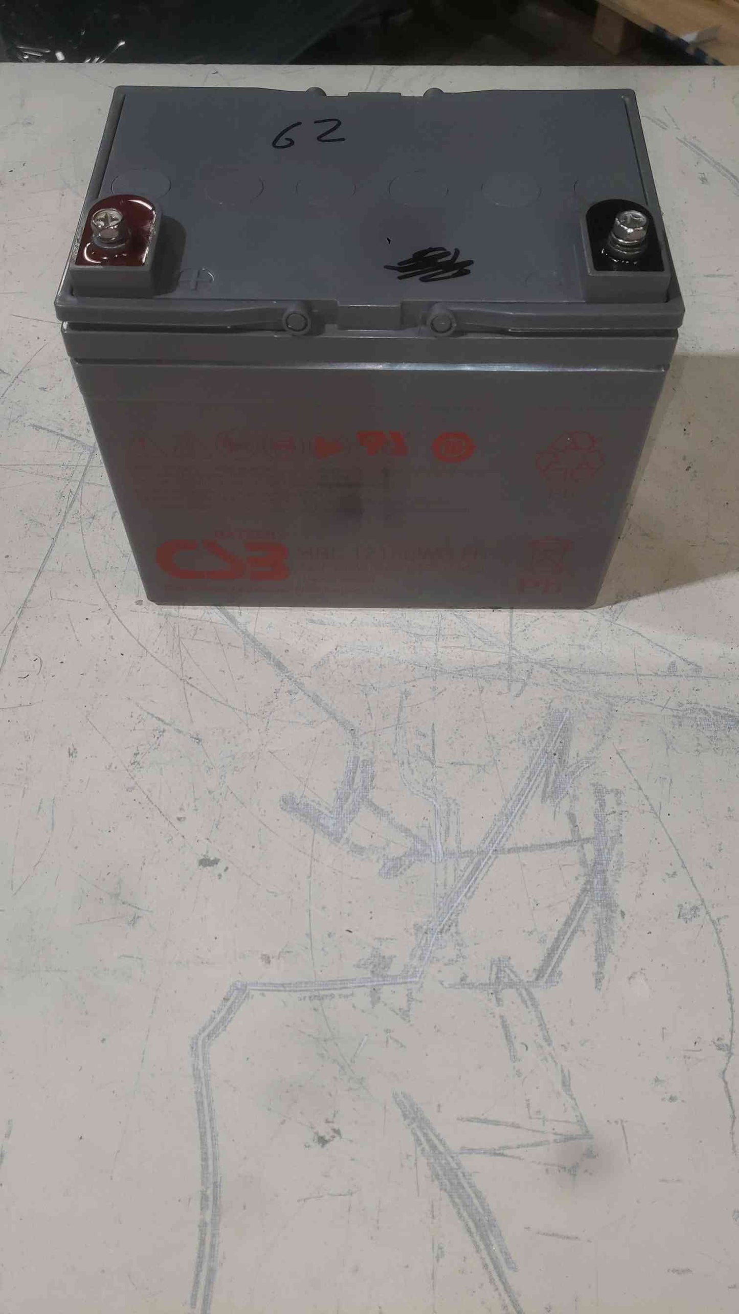 CSB HRL 12150WG FR 12V 150W SLA AGM UPS Battery Flame Retardant High Rate
