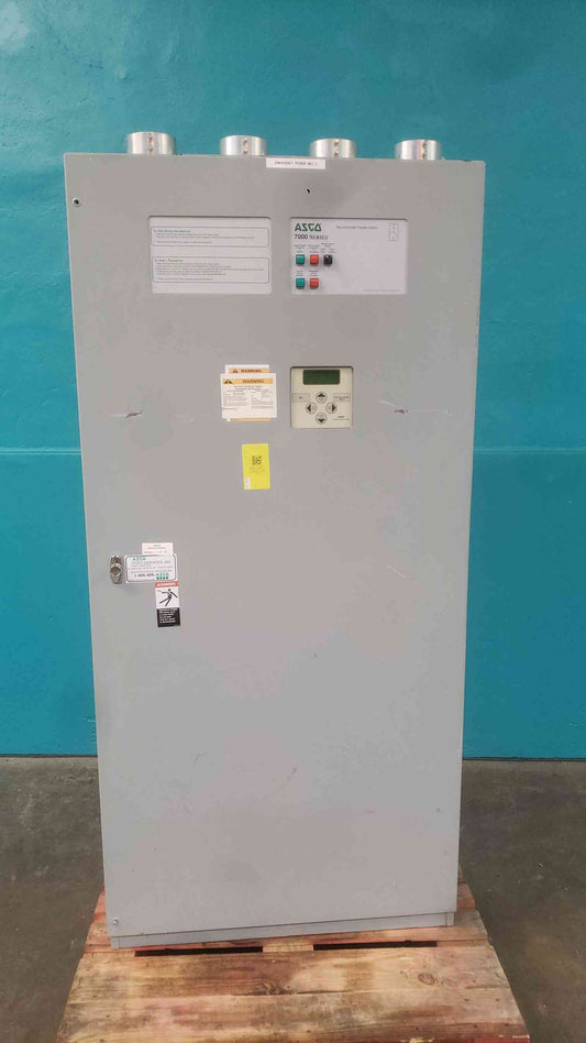 ASCO 7000 Series 1000A Non-Automatic Transfer Switch H7NTSA31000N5XC 480V 3PH