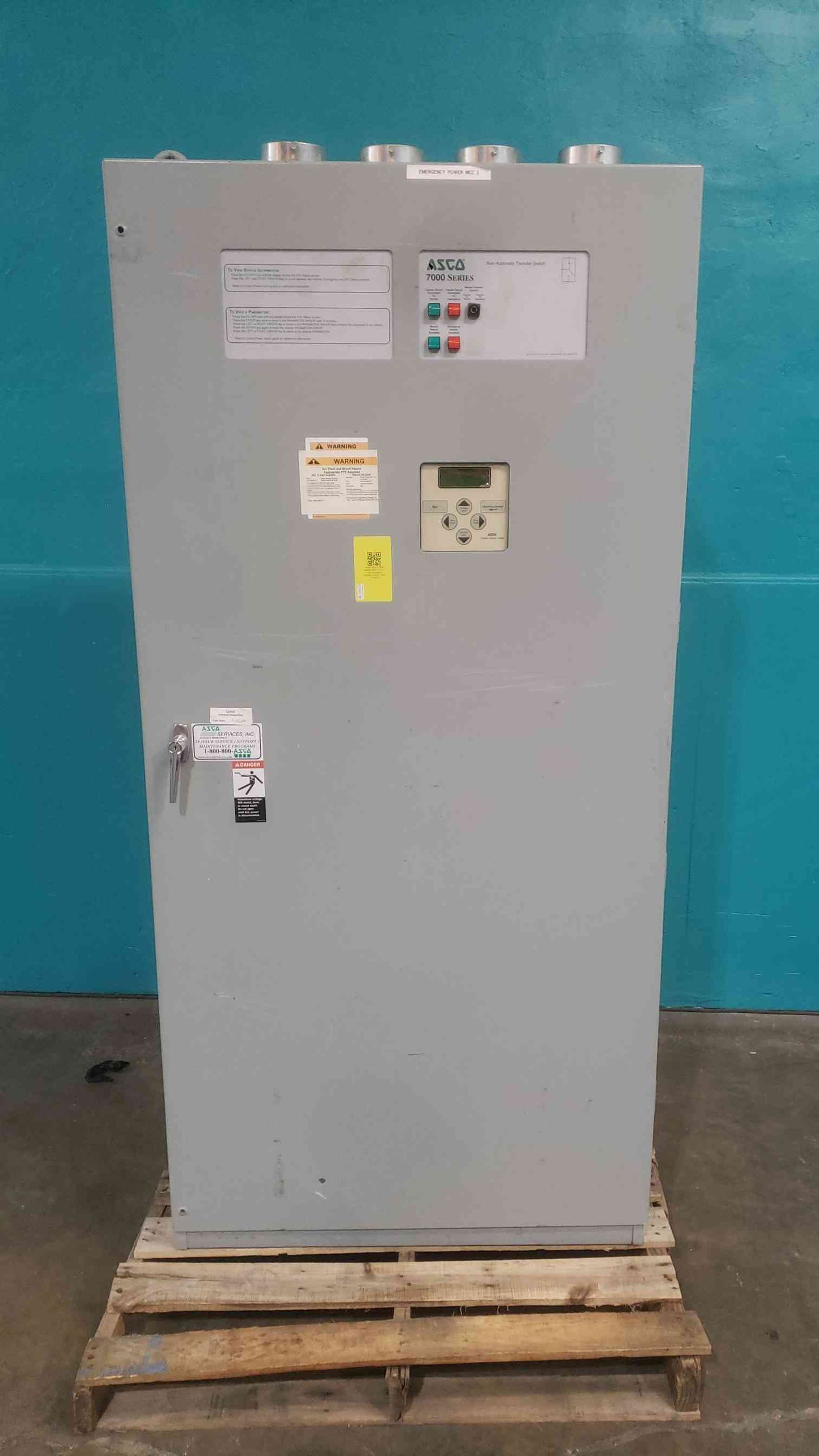 ASCO 7000 Series 1000A Non-Automatic Transfer Switch H7NTSA31000N5XC