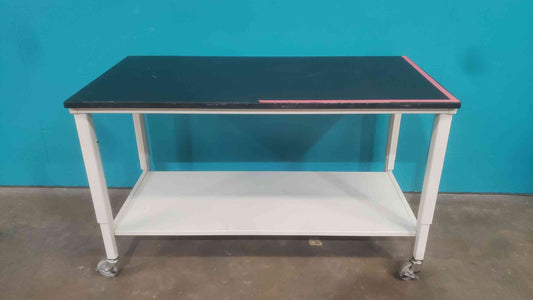 5' Rolling Lab Table/Desk W/ Bottom Shelf (SKU: 114020)