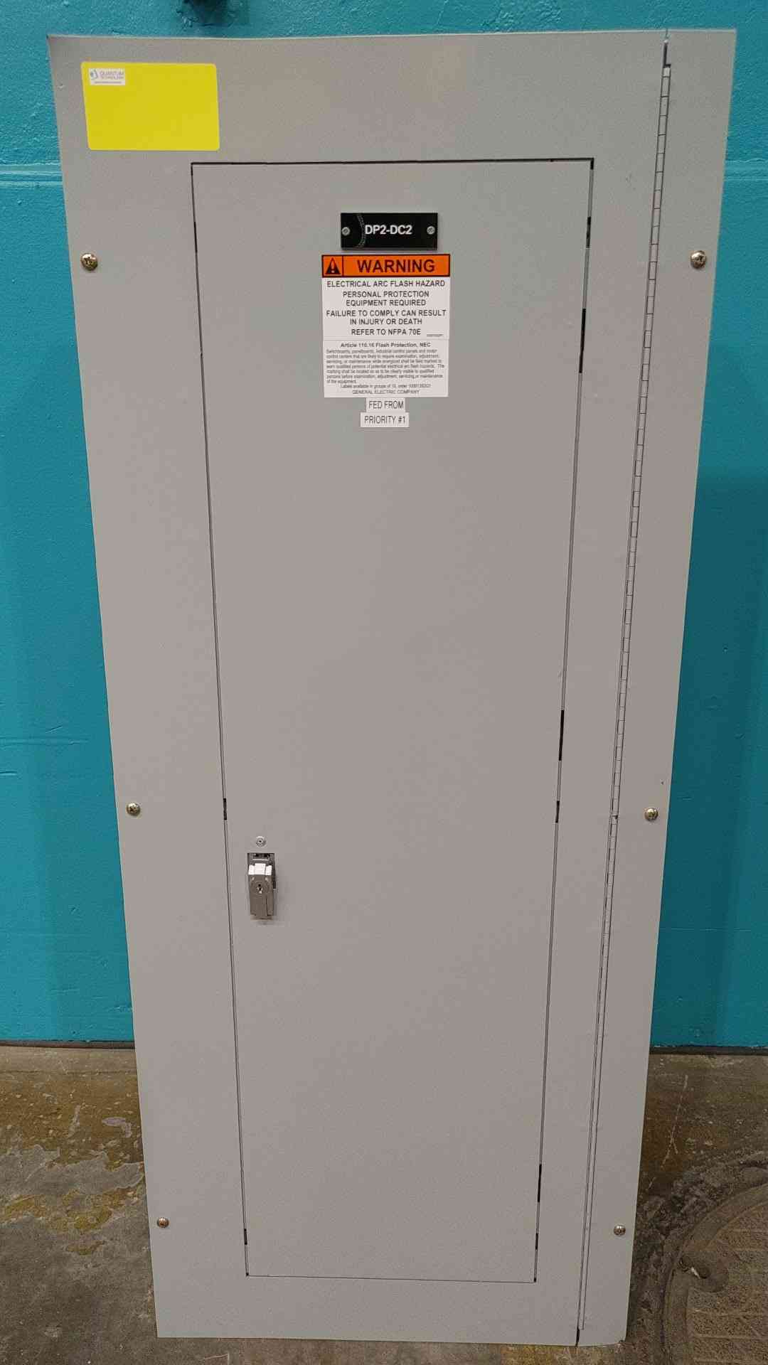 GE A-Series II 400A 480Y/277V 3 Phase Main Breaker Panelboard Loaded 5x TEY 90A
