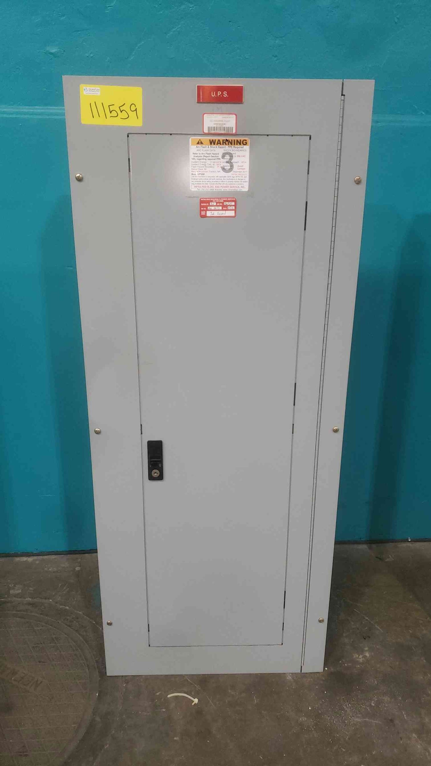 225A GE A Series Panelboard 208y/120 3PH Breakers & Main (SKU: 111559)
