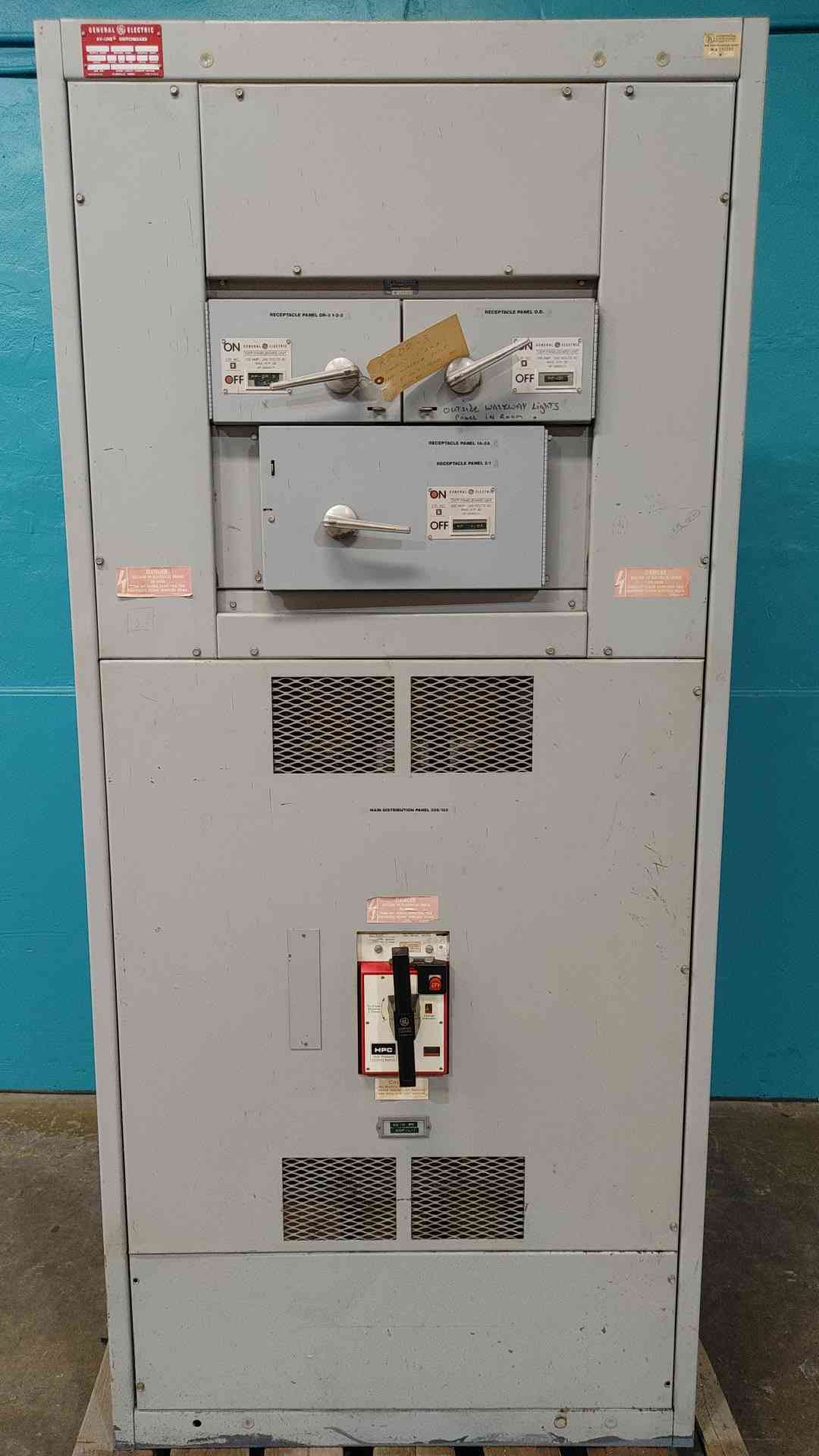 GE AV-Line 2000A Switchboard THPC3620B 2000 Amp High Pressure Switch THFP Fused
