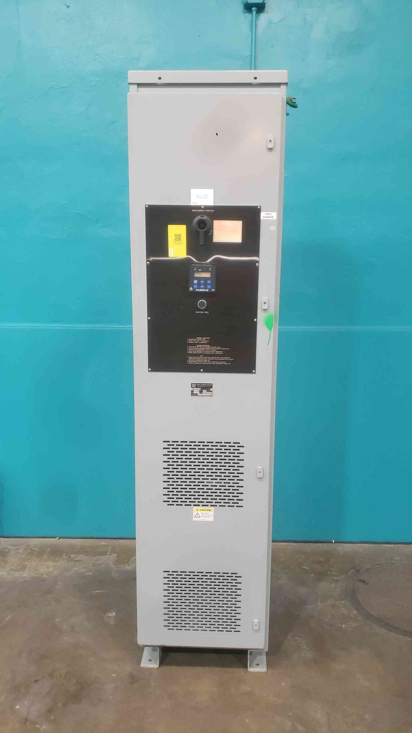 GE PulserPlus High Resistance Grounding Controller NGR System 277V 3263 Ohm 1-7A