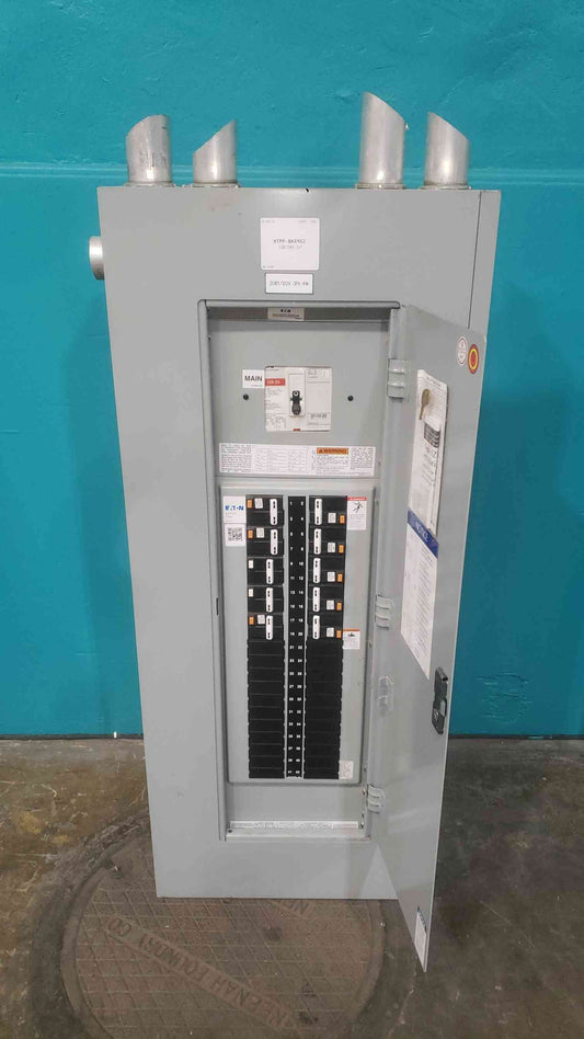 Eaton PRL1A 3 Phase Panelboard 175A Main EDB3175BP10 10x 30A 2P Breakers Enclosure
