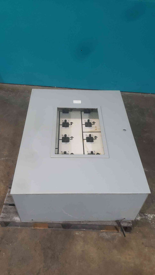 480V Switchgear Remote Control Panel NEMA Box Breaker Control Rotary Switches