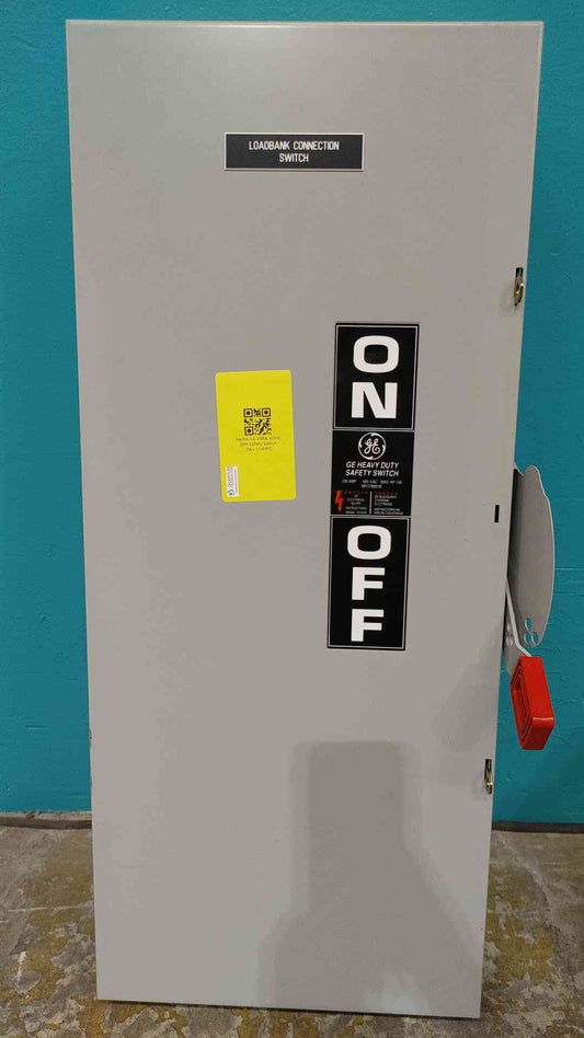 GE THN3364 200A 600V 3 Pole 3 Phase Heavy Duty Non-Fusible Safety Switch NEMA 1