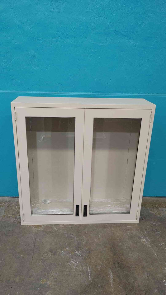 48" Metal Cabinet With Glass Doors (Sku 114116)