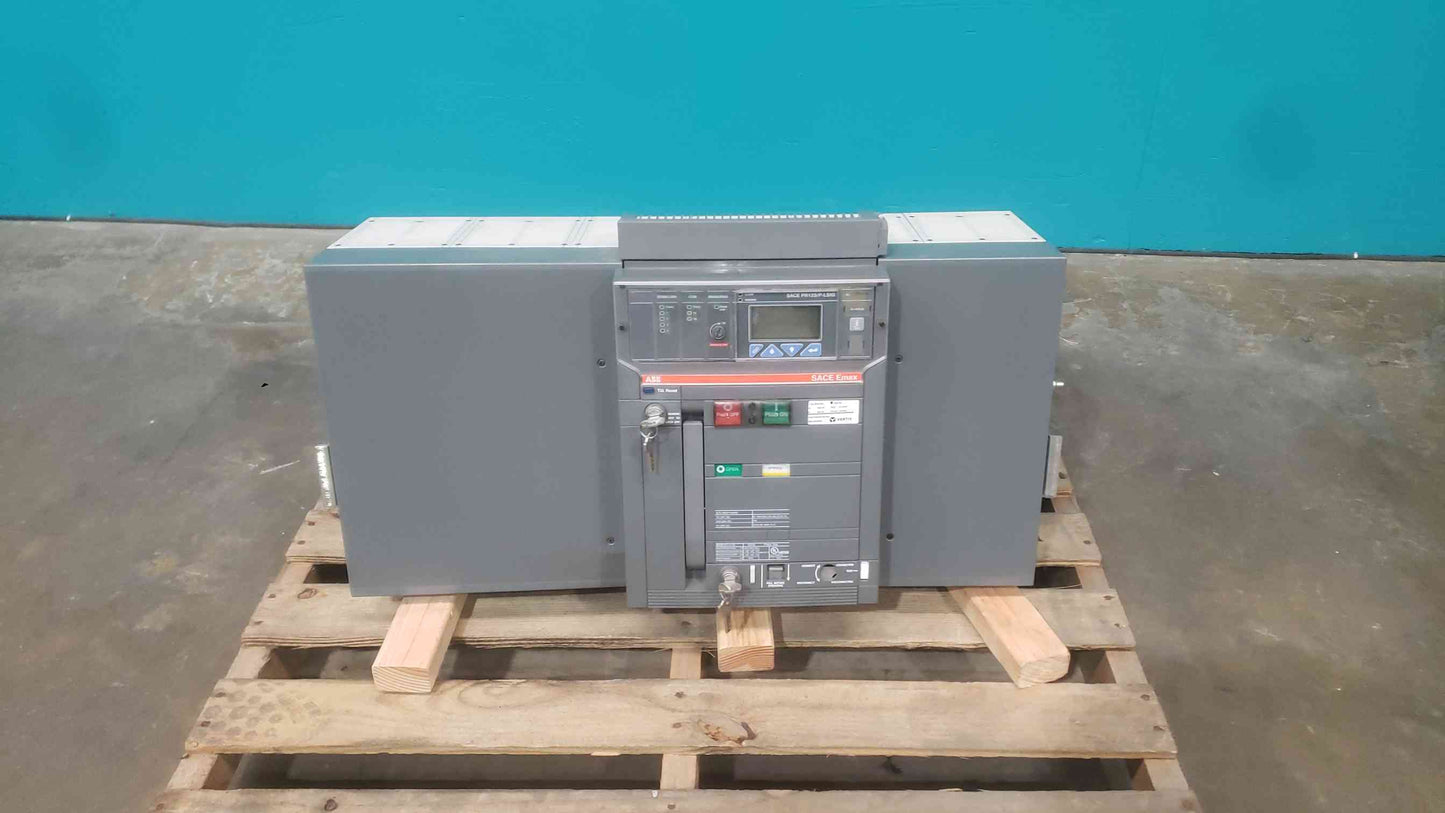 ABB SACE Emax E6V-A 40 4000A Air Circuit Breaker Drawout PR123/P-LSIG Trip Unit