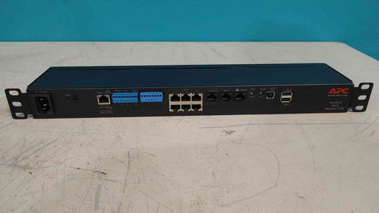 APC NetBotz Rack Monitor 550 Environment Security Appliance 1U NBRK0550 Switch