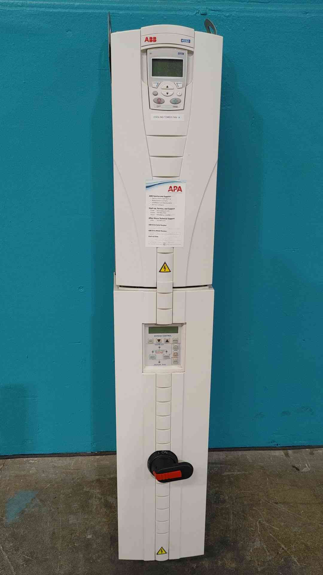 ABB 44A, 480V, 3PH HVAC Enclosed Industrial Control Panel (Sku 114180)