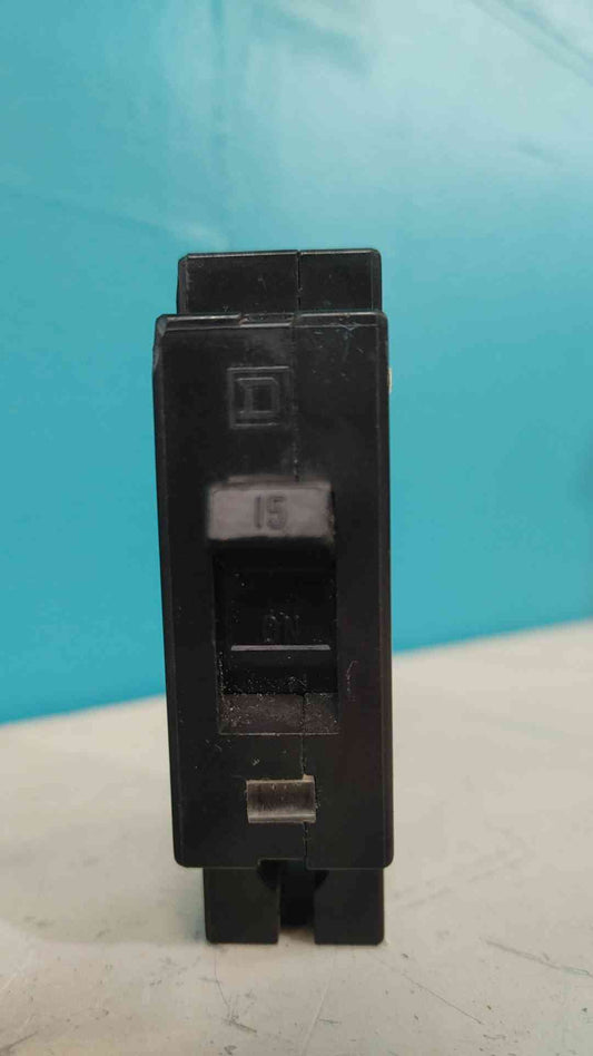 Square D EH14015 1 Pole 15 Amp 277V Plug-In Circuit Breaker EH-4