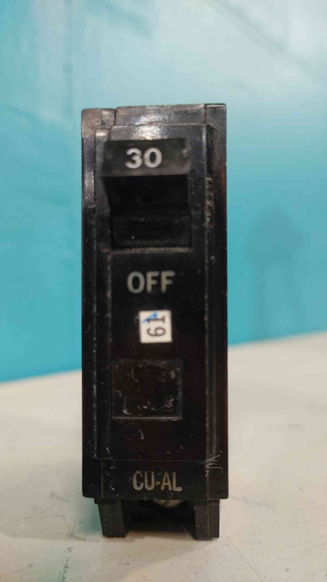 GE THQL1130 30 Amp 1 Pole Plug On Circuit Breaker Type THQL 30A 120/240V General