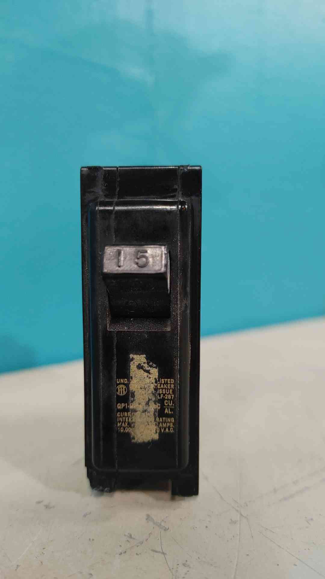 ITE Imperial QP1-B015 15 Amp 1 Pole Circuit Breaker Type EQ-P Siemens QP 15A 120V