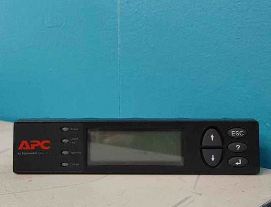 APC AP9233 Schneider Electric LCD Display Control Panel Unit Module