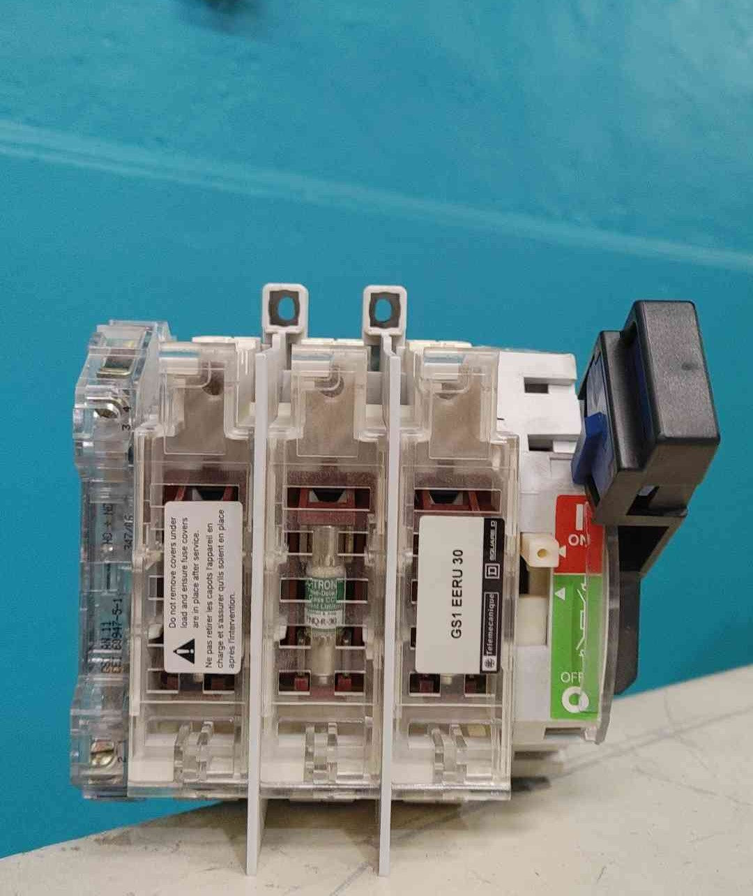 Telemecanique / Square D GS1 EERU 30 Fusible Disconnect Switch, 30A, 600V, 3-Pole (Sku:114325)