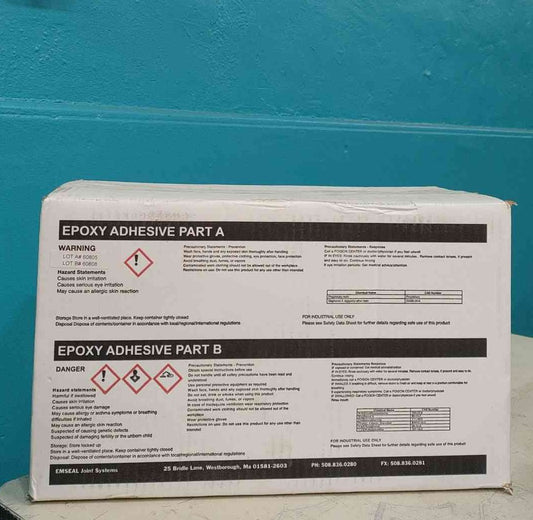 EMSEAL Joint Systems 2-Part Epoxy Adhesive Kit Part A B 60805 60808