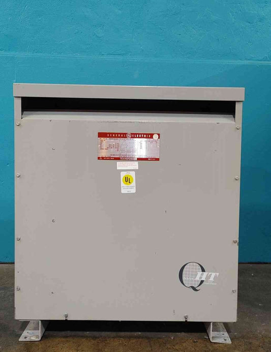 GE 45 KVA Dry Type 3-Phase Transformer 480V to 208Y/120V Type QL (Sku:114354)