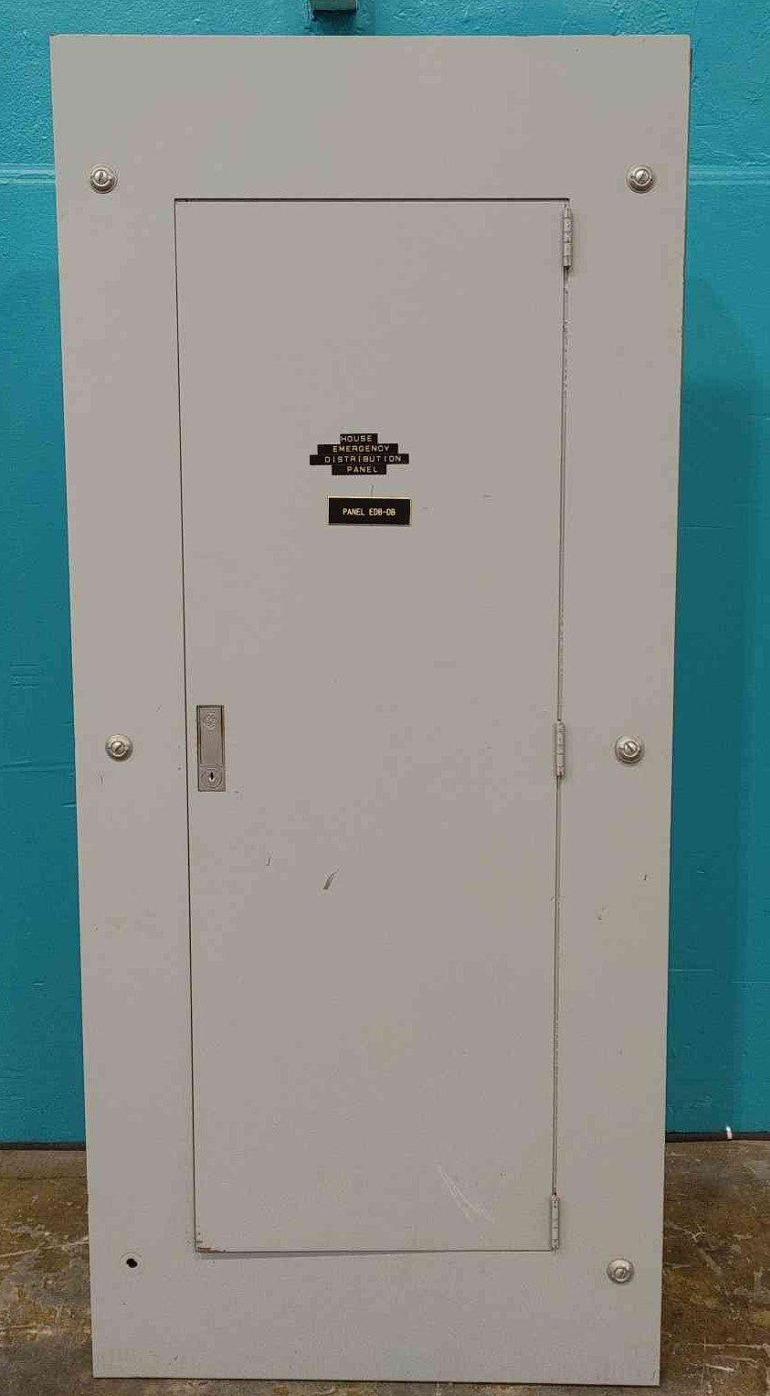 GE Type NHB 100A 480V 3PH Panelboard Enclosure TED134 100A 90A 40A 30A Breakers