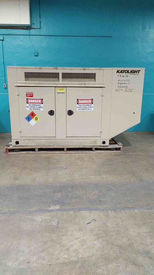 Katolight 30kW Natural Gas LP Generator CNL30GG6 GM 4.3L 120/240V 280 Hrs Sound