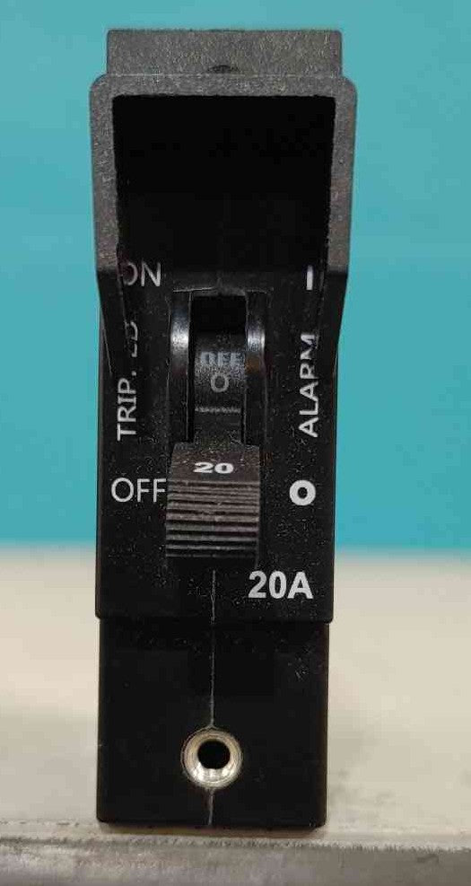 (New) CBI 20A DC Bullet Circuit Breaker D2ALX20239 80V 407998186 Telecom BDFB PDU