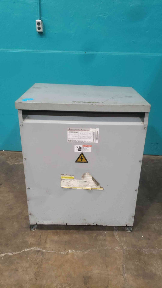 GE 118 KVA Drive Isolation Transformer 3PH 460V 9T23B4009G22 Dry Type