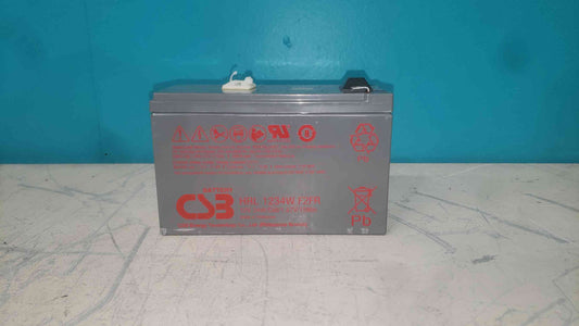 CSB HRL 1234W F2FR 12V 34W Flame Retardant Sealed Lead Acid Battery HRL1234W