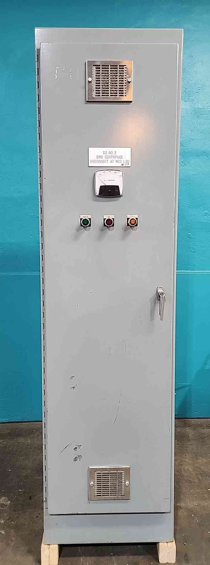 Allen Bradley SMC Reduced Voltage Soft Starter Motor Control Panel Cabinet 480V