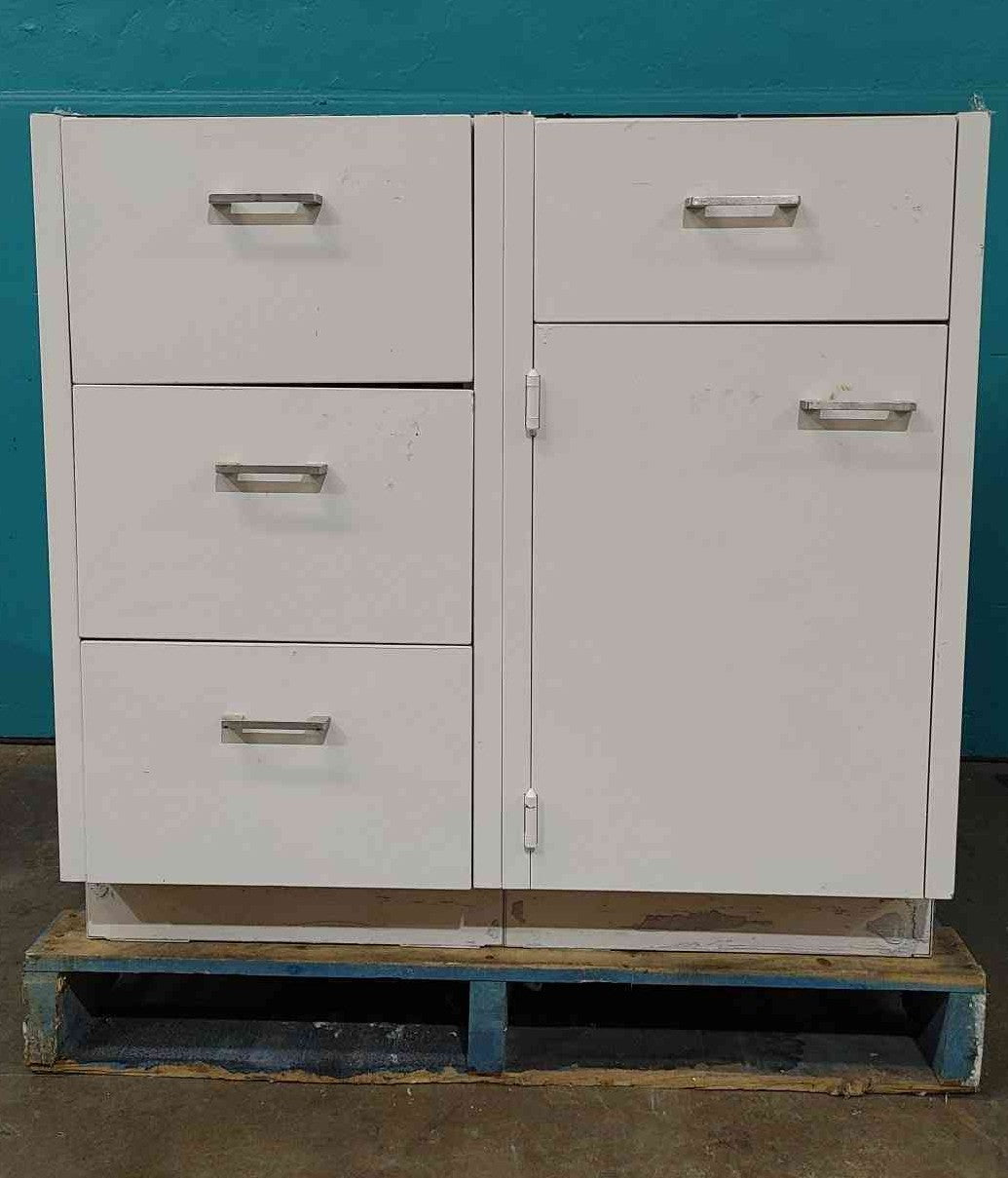St. Charles 35" White Casework Cabinet (Sku 115113)
