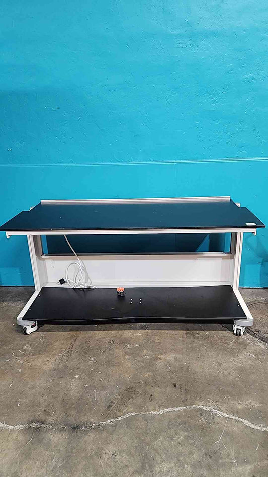 6' Rolling Lab Desk/Table W/ Black Countertop (SKU: 115163)