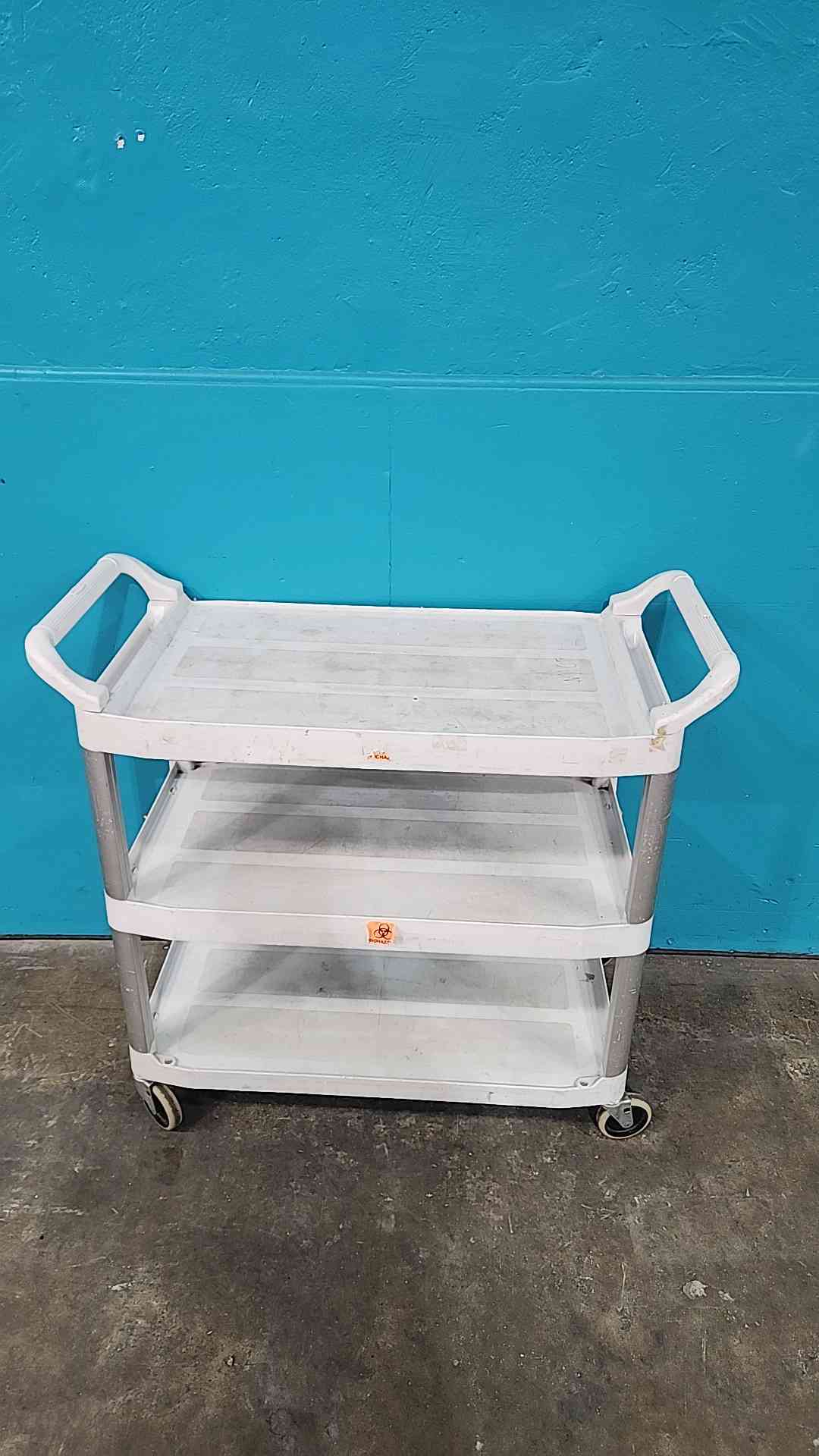 Rolling Plastic 3 Tier Cart (SKU: 115146)