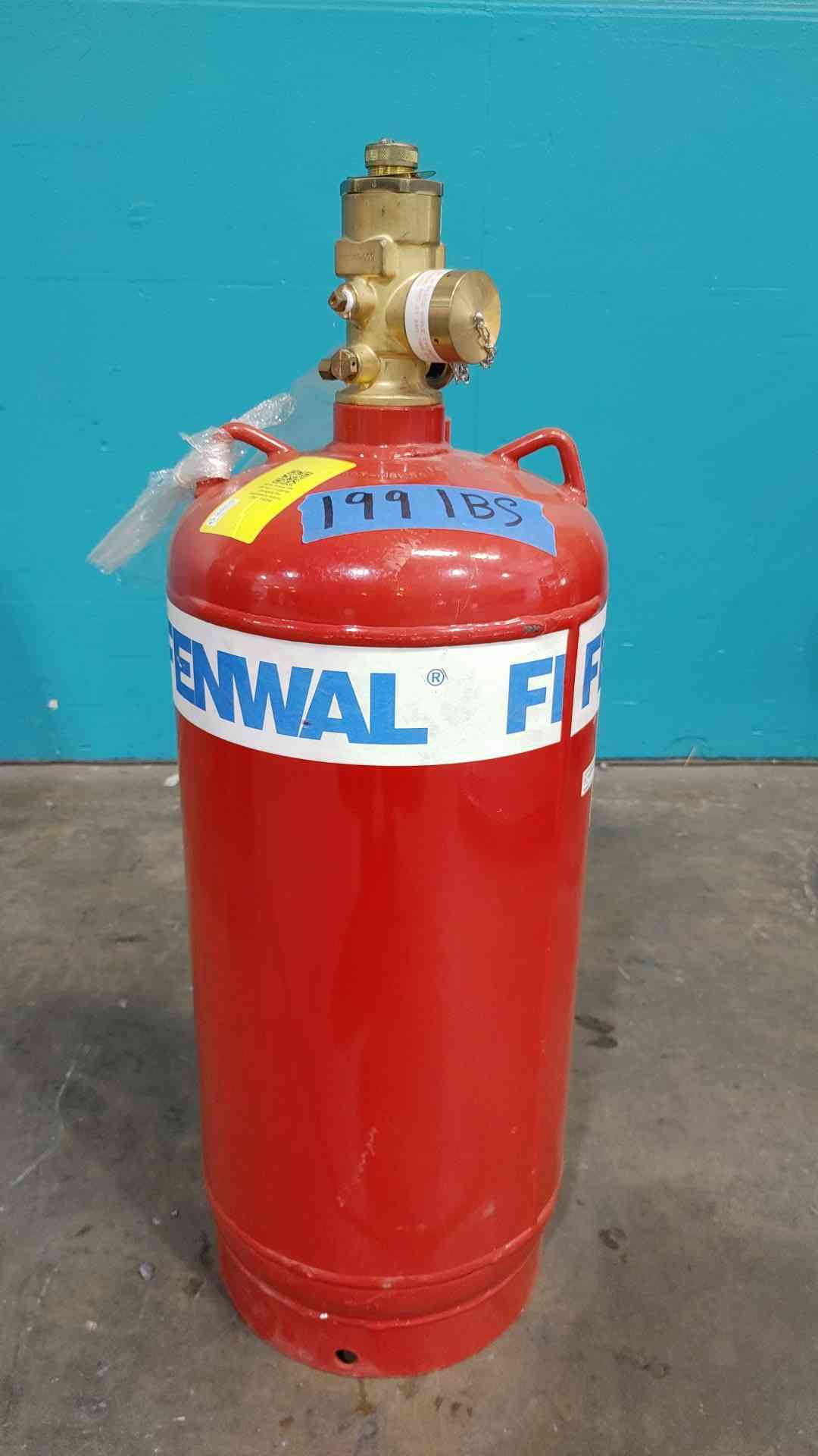 Fenwal 199 LBS Full 111 LBS FM-200 Agent Fire Suppression System (SKU: 115239)
