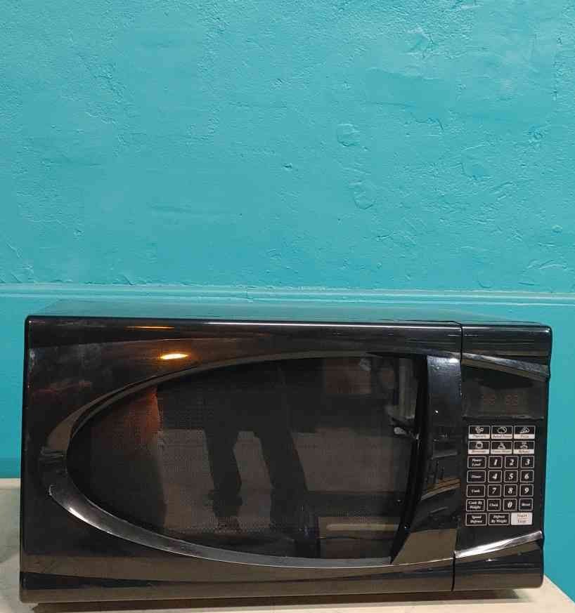 Sunbeam 1000W Black Countertop Microwave Oven 1000 Watts Digital Touchpad Glass