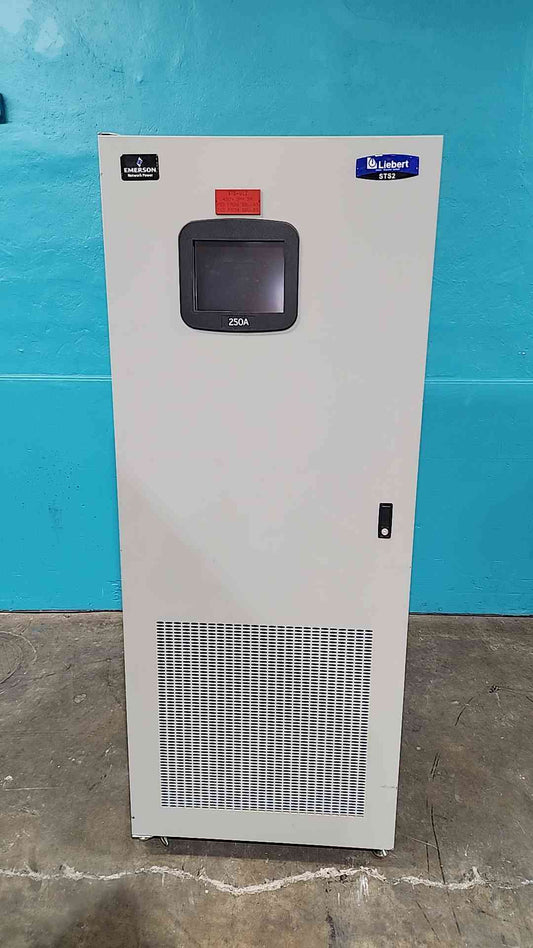 Liebert STS2 STA0250A32 250A 480V 3 Phase Static Transfer Switch Cabinet STS