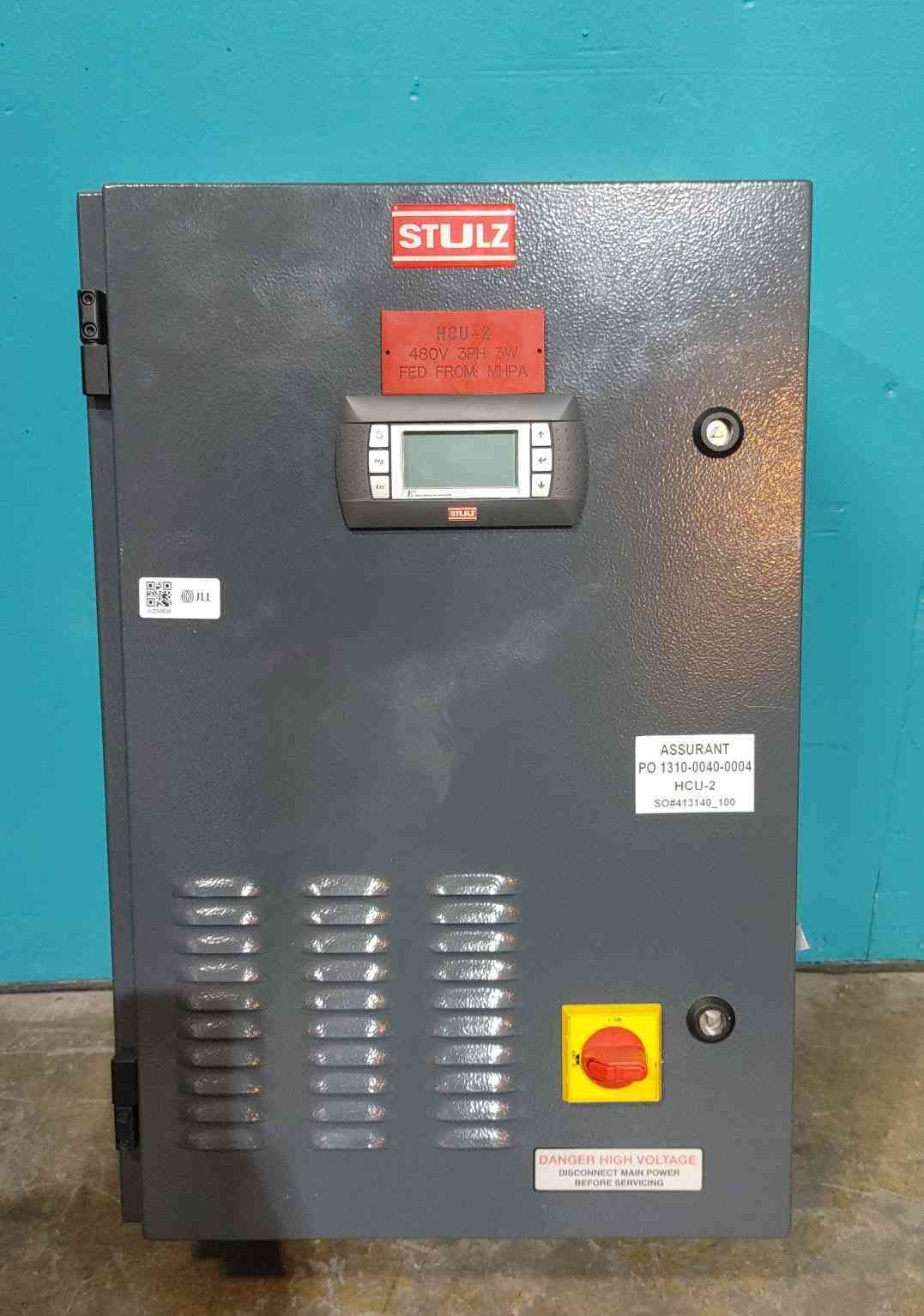 STULZ ULS-1-DRH08_TC Ultrasonic Humidifier HVAC Control Box Panel 460V 3Ph 48V