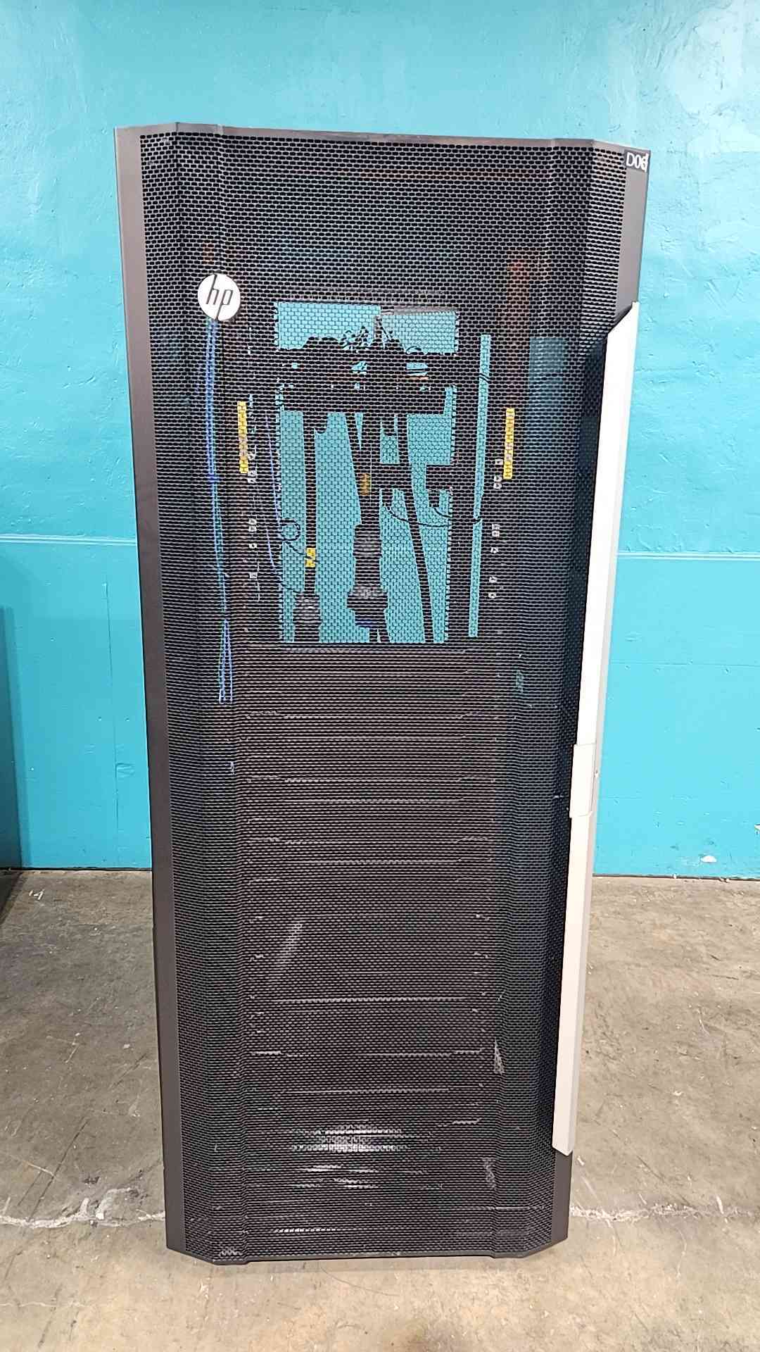 Hp Fully-Enclosed Server Rack ASSY, RACK 842 1200MM Shock, INTLGENT (SKU: 115288)
