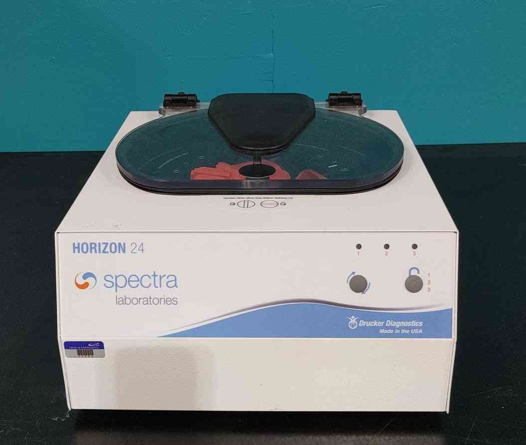 Drucker Horizon 24 Spectra Benchtop Lab Centrifuge 24-Tube Cap 100-240V 200809AB324