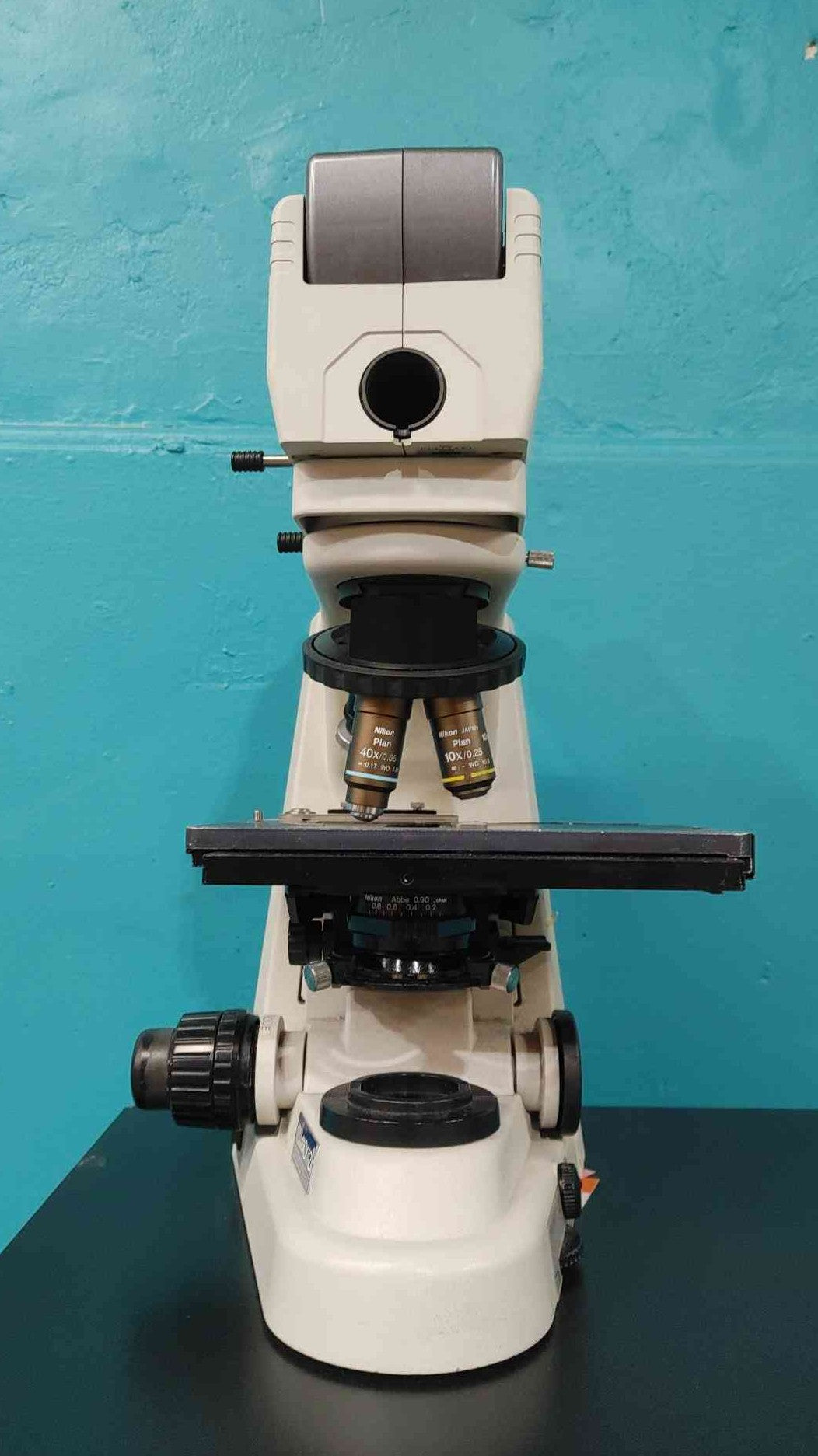 Nikon Eclipse 50i Laboratory Microscope CFI Plan Lenses Objective Marker Dotter