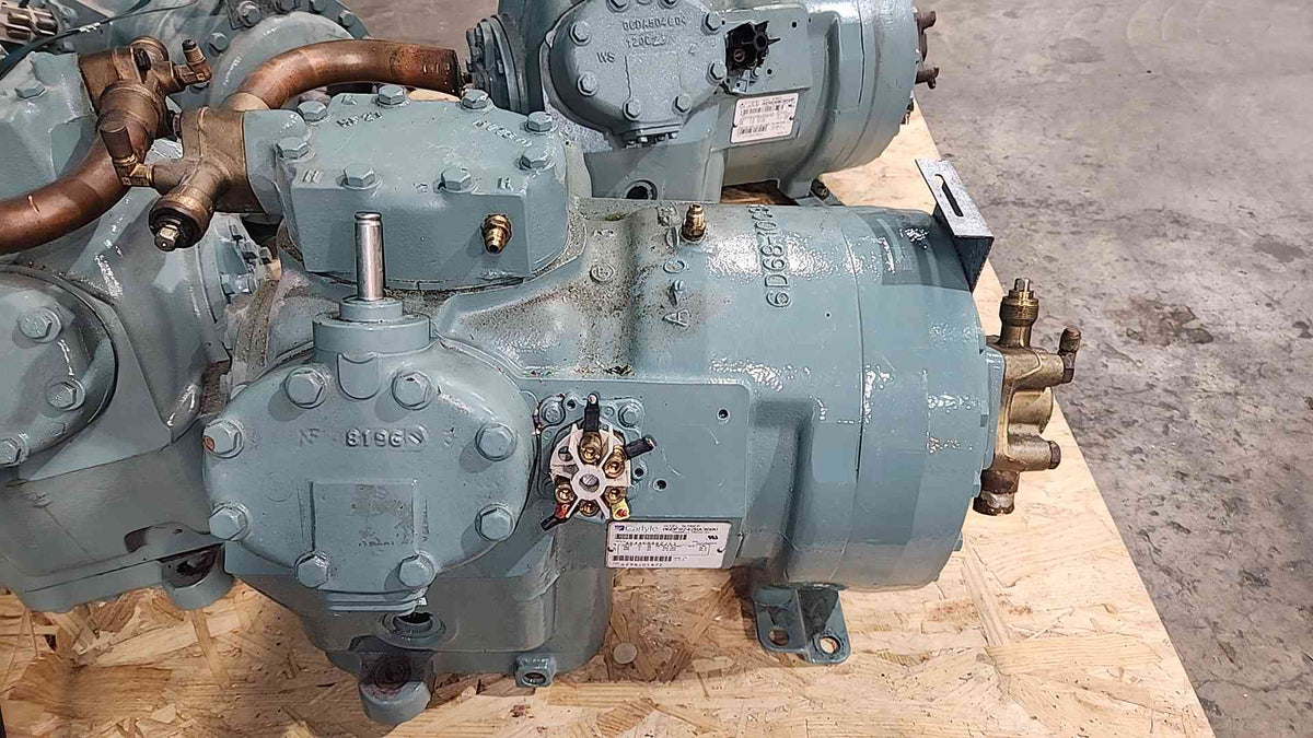 Carlyle Carrier 06DF8242BA3600 Semi Hermetic Compressor 15HP 460V 3PH 06D