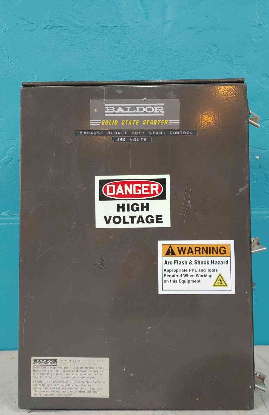Baldor MABX Solid State Soft Starter Motor Control Enclosed 480V 3PH MA8X