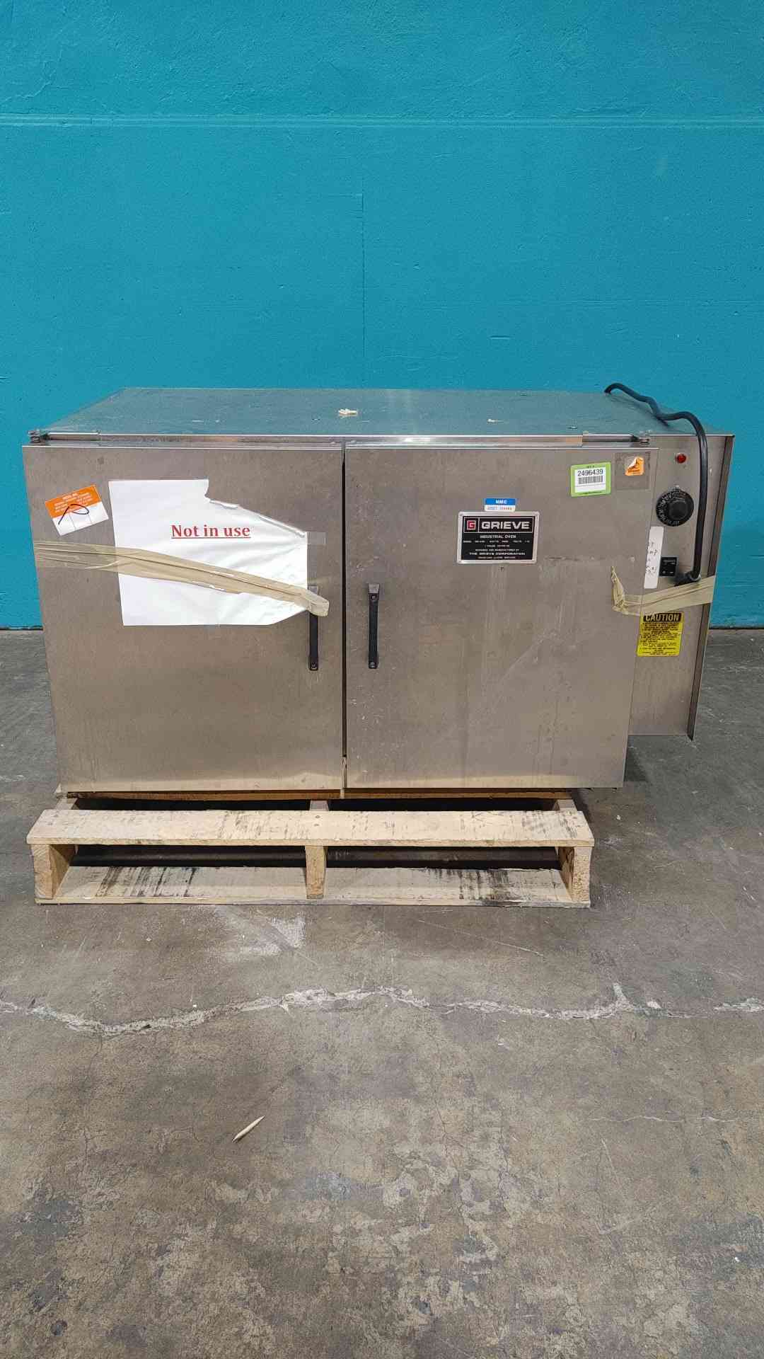 Grieve NB-350 Industrial Laboratory Benchtop Oven 350F 2000W 115V 7 Cu Ft
