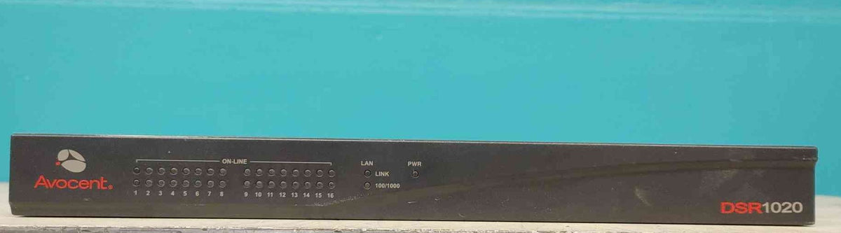 Avocent DSR1020 16-Port KVM over IP Switch 1U Rackmount Server Console Switch